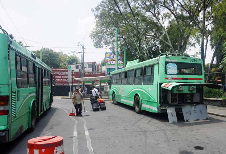 STE MASA Mitsubishi trolleybus 9894